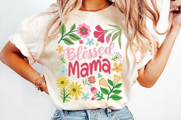 Download Floral Mama Png, Blessed Mama PNG - Blessed mama Collection