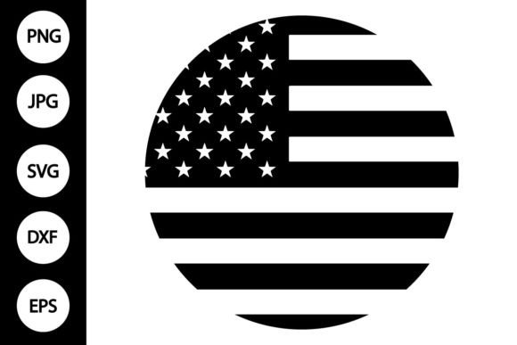 Download Round United States Flag SVG - United states flag Collection
