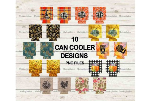 Download Fall Can Cooler Sublimation Bundle - Premium Resources