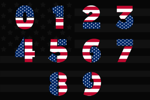 Download Numbers United States Flag - United states flag Collection