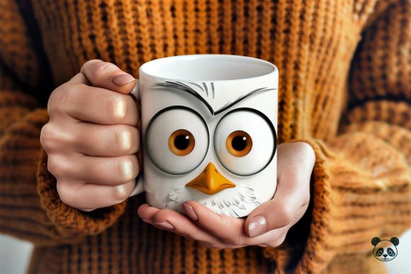 Download Sarcastic Bird Face 3D Mug Wrap - Premium Resources